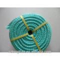 Green twisted pp sea rope